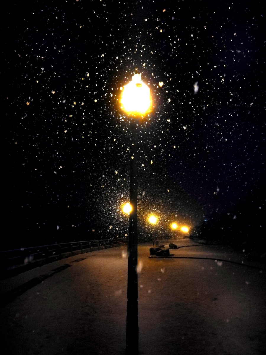 下雪了