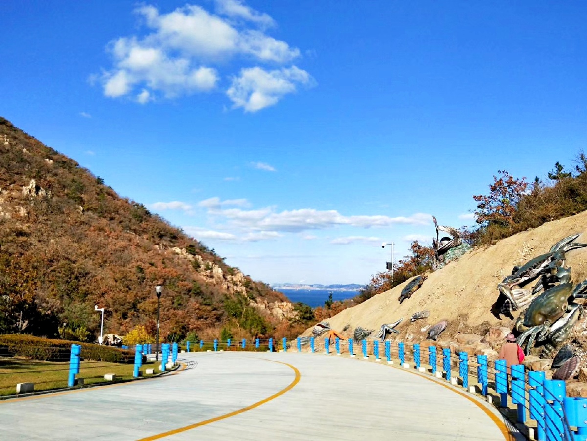 空气清新近大海大连海之韵公园
