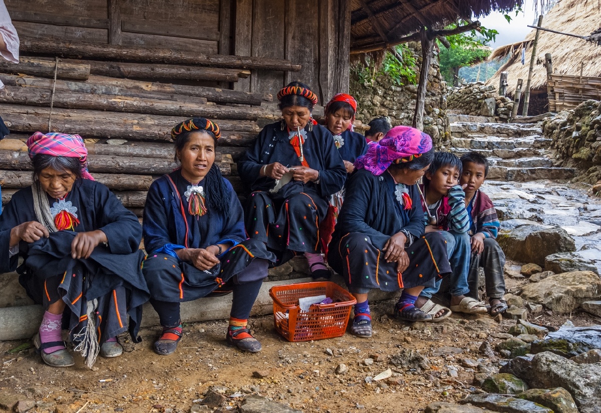 人物篇云南临沧沧源翁丁佤族部落村寨