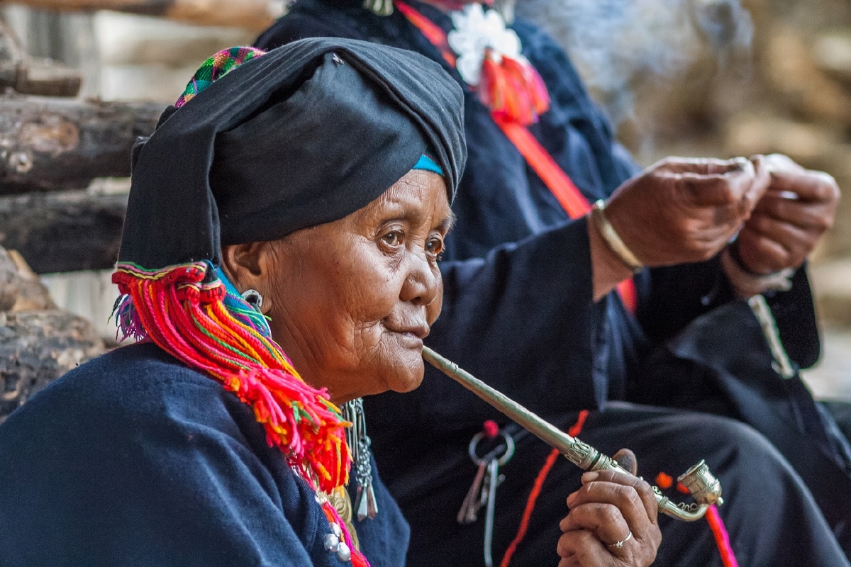 人物篇云南临沧沧源翁丁佤族部落村寨