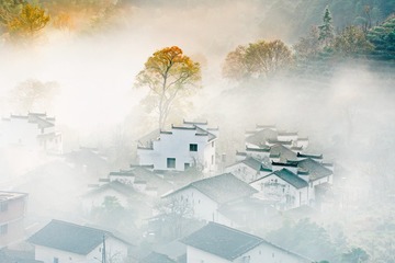 山村之晨