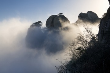 天柱山翠华峰梦境