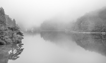 天柱山仙仙的炼丹湖