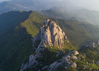 孤峰独立 一柱擎天---天柱山