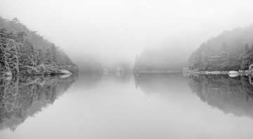 烟雨炼丹湖（天柱山）