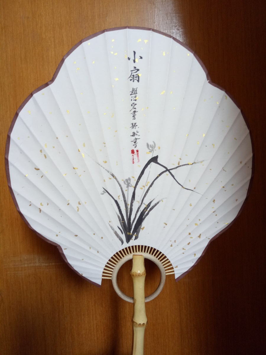 赵浴宏孙敏书画扇小扇