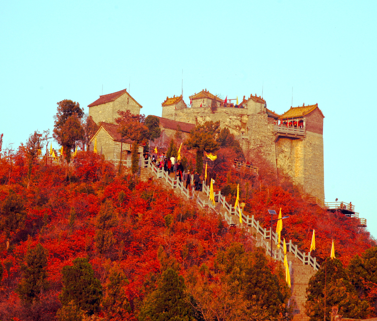 林州――柏尖山红叶