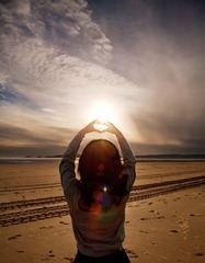 Swansea的夕阳
