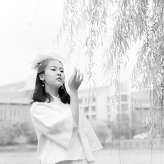 倩影