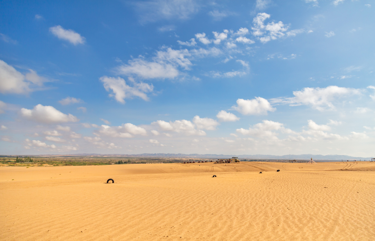 宁夏腾格里沙漠风光之二