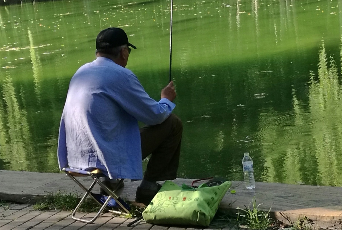 钓鱼大爷