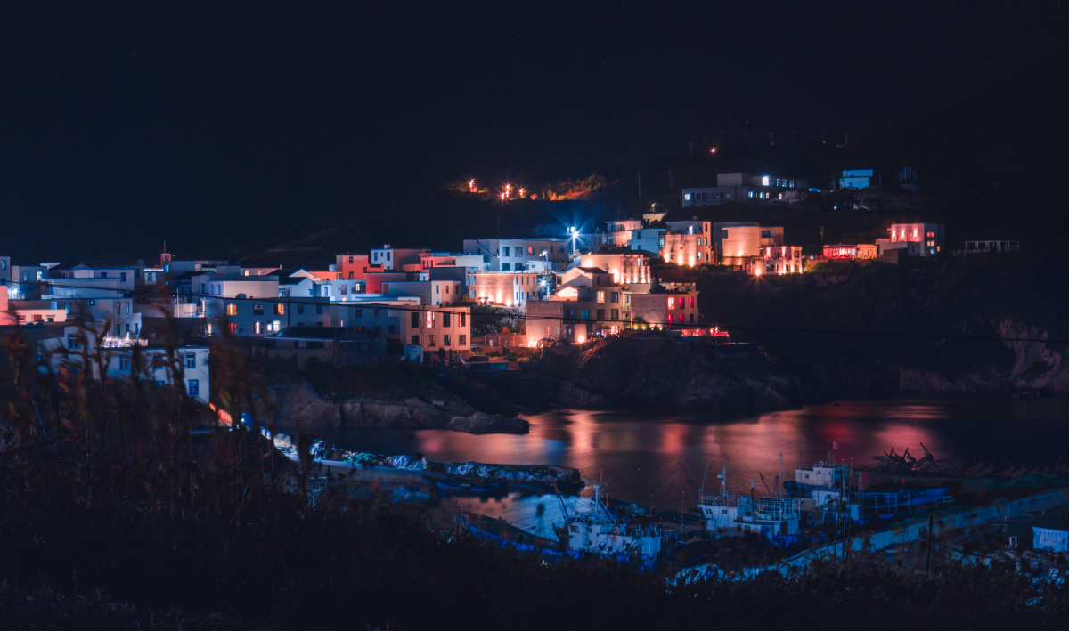 花鸟岛日出日落