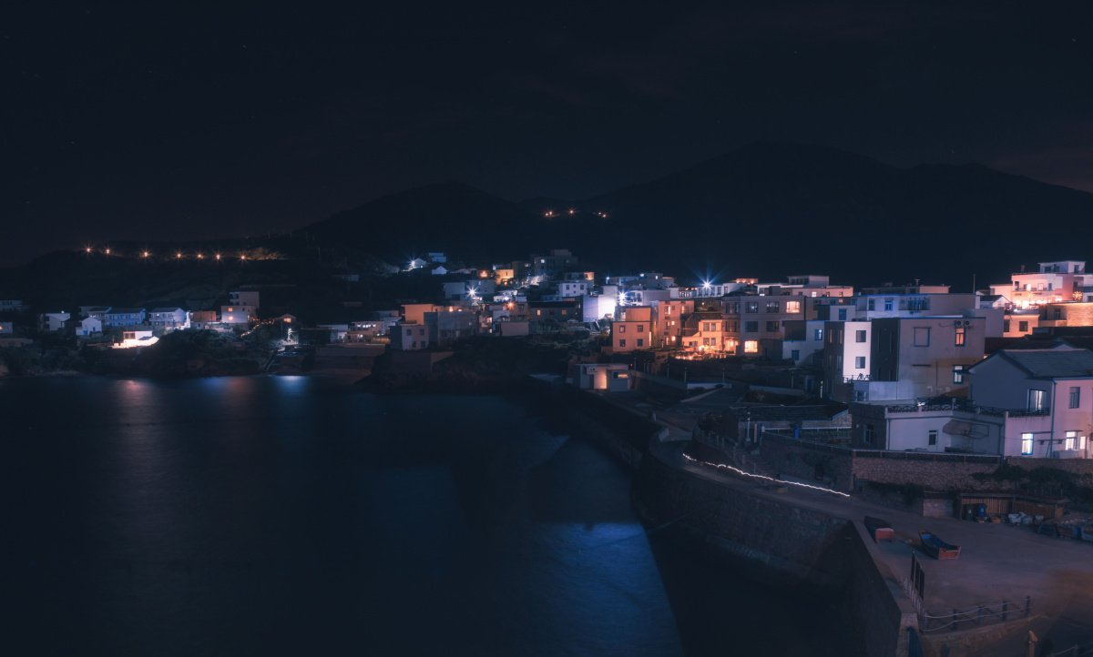 花鸟岛日出日落