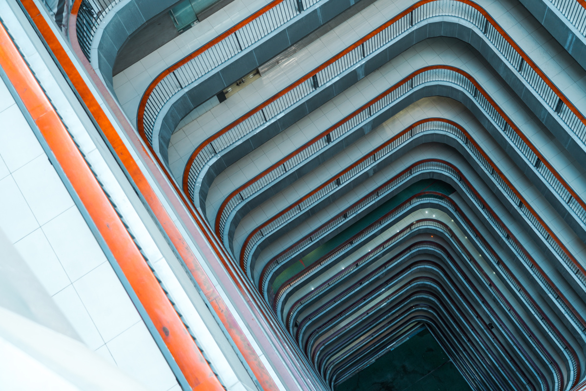 深圳0元拍照地科技感黑洞大楼