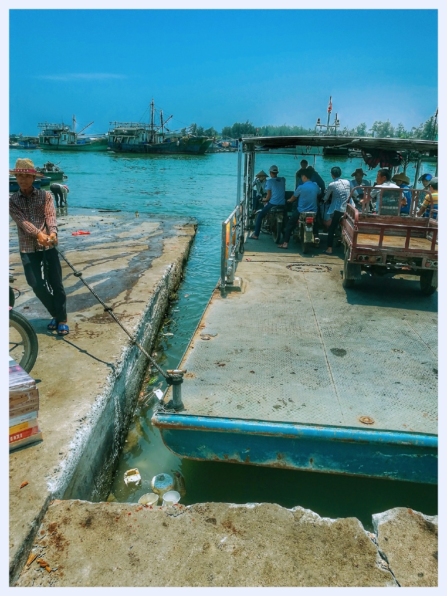 海南万宁港北码头纪实摄影