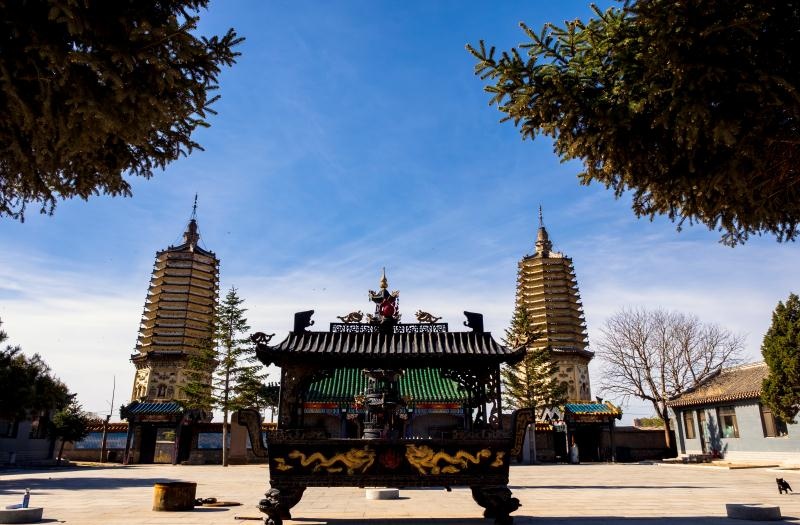 北镇双塔寺