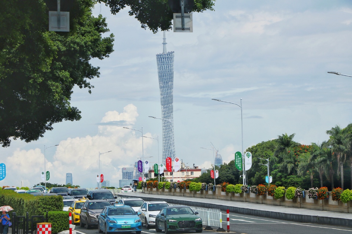 白天的广州塔也不赖70