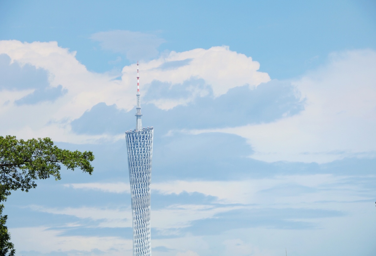 白天的广州塔也不赖70