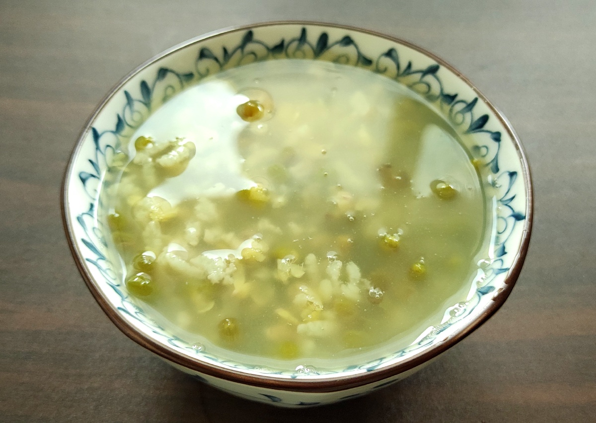 炎炎夏日一碗绿豆粥清心去暑