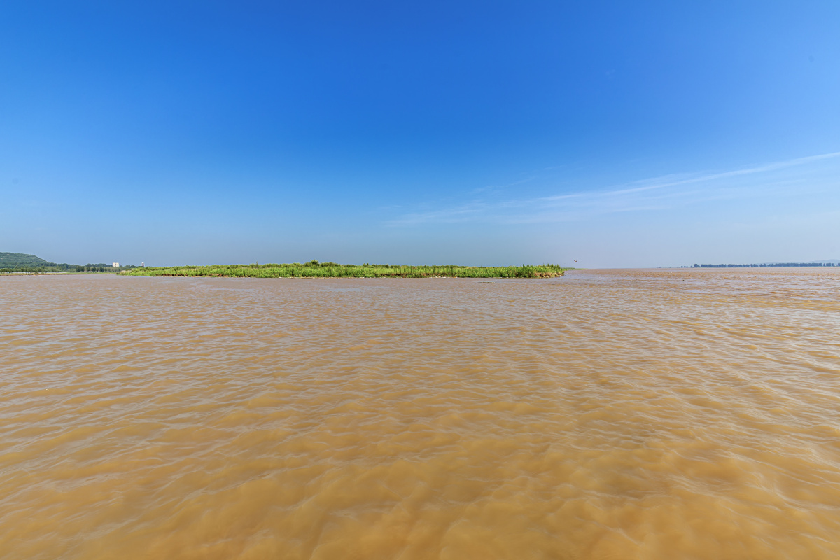 黄河和渭河交汇处