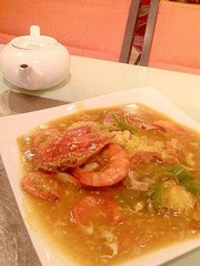 虾兵蟹将焗饭