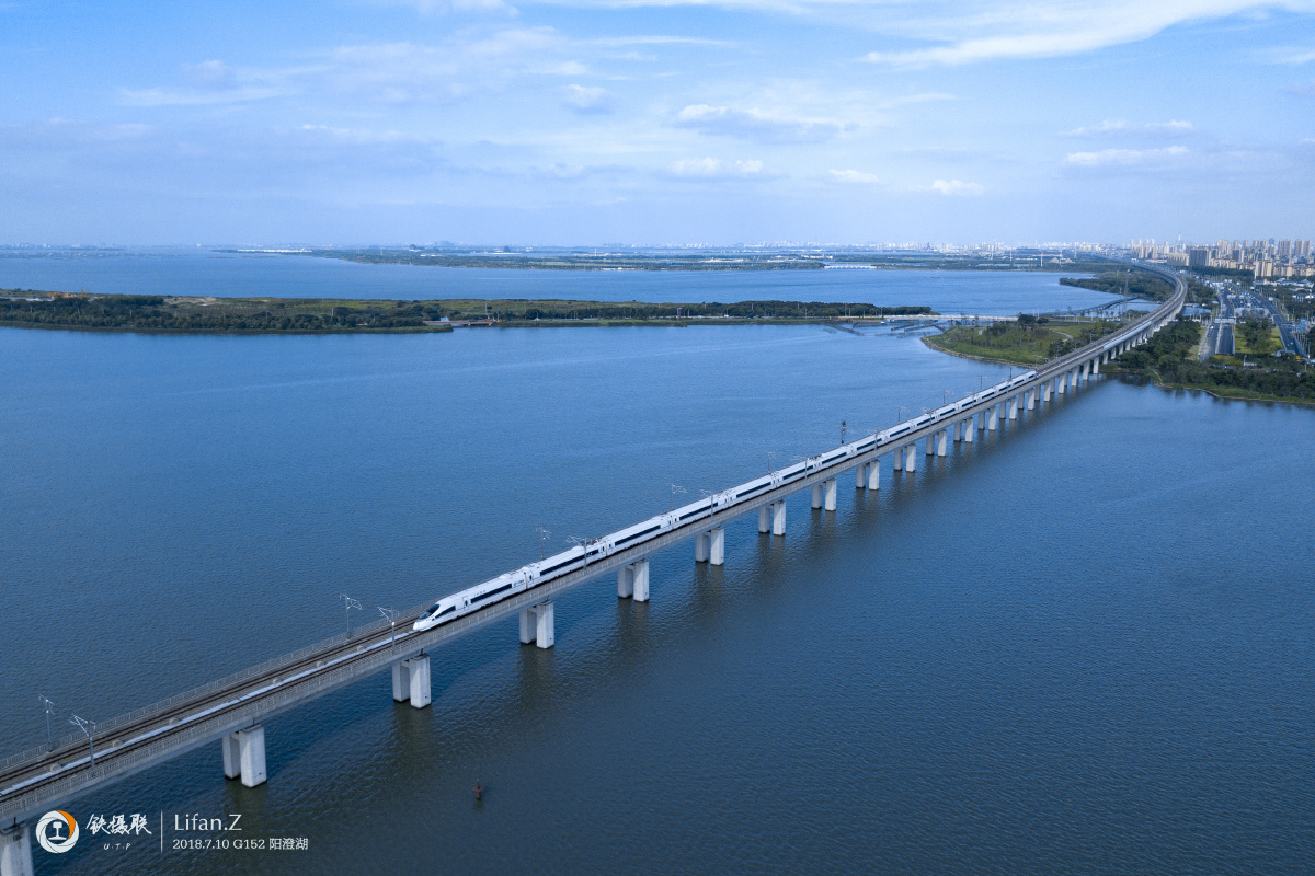 京沪高铁丹昆特大桥阳澄湖段