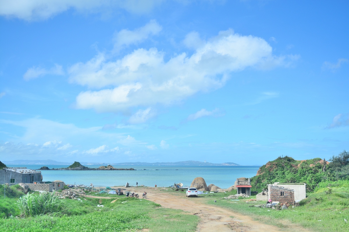 美丽海边景色摄于广东惠来靖海镇