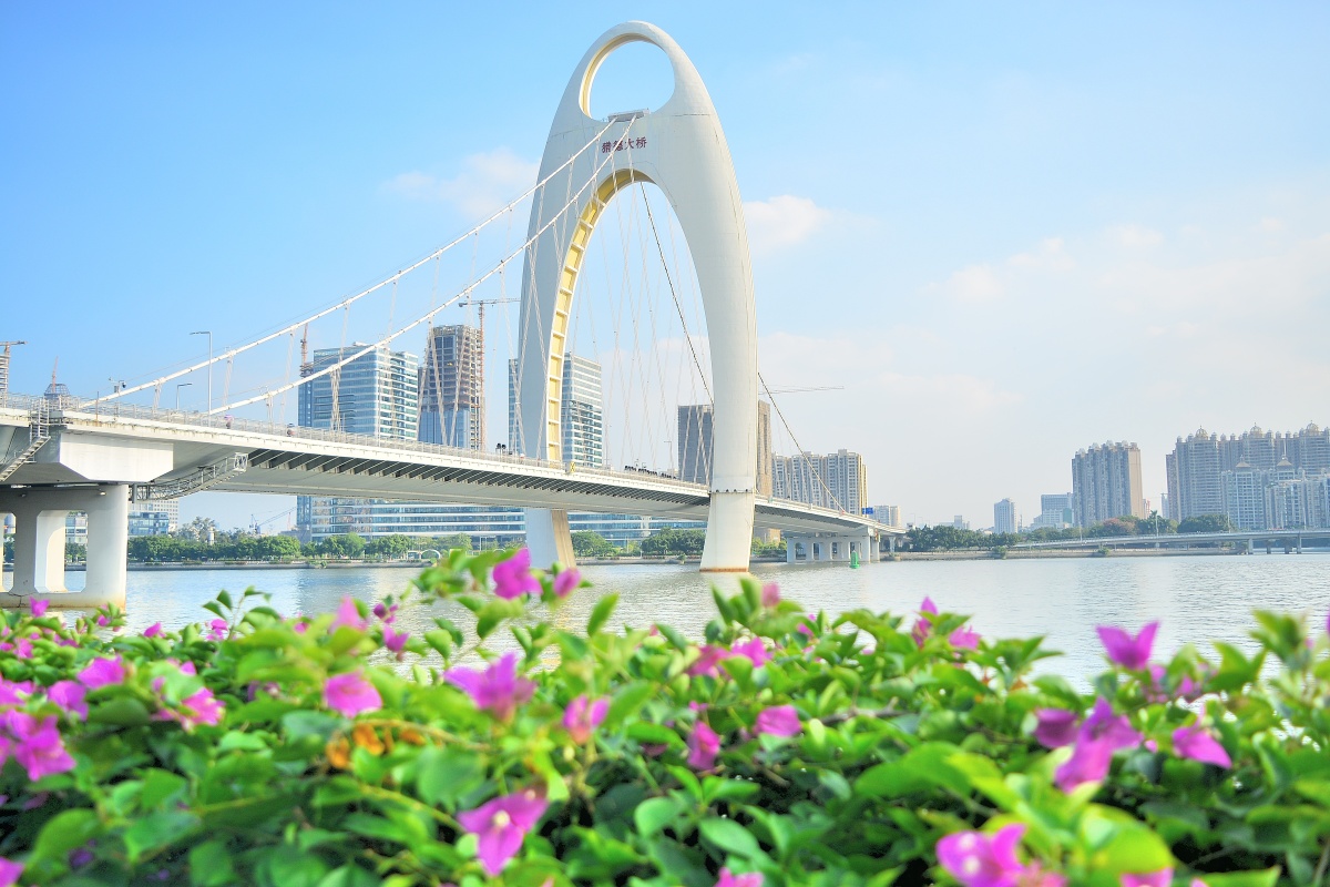 广州猎德大桥