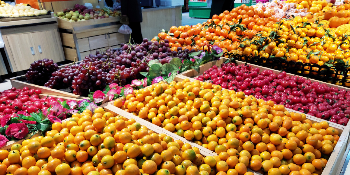 《记录》镜头下的美好.《水果摊》