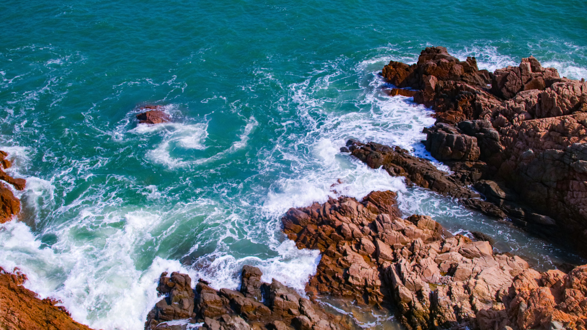 海蓝色的海 - qian近 - 图虫