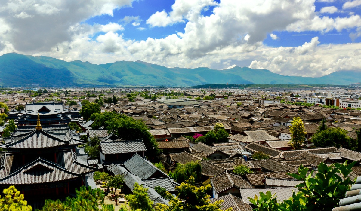 丽江古城全貌