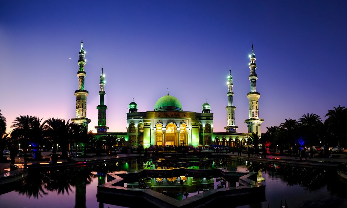 一秒到国外云南开远沙甸清真寺