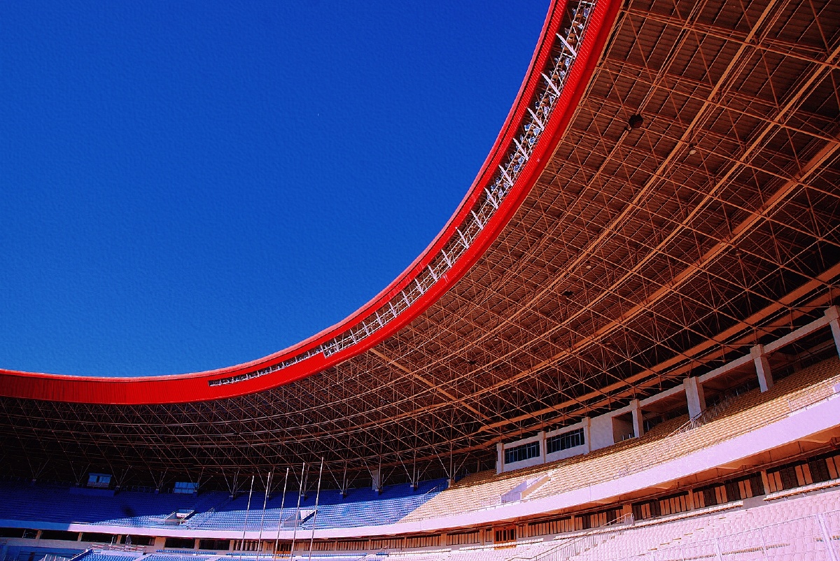 主题昆明拓东体育场一摄影赵谢荣