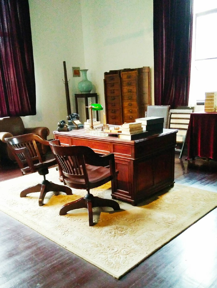 主题南京行总统府中的一办公室摄影赵谢荣