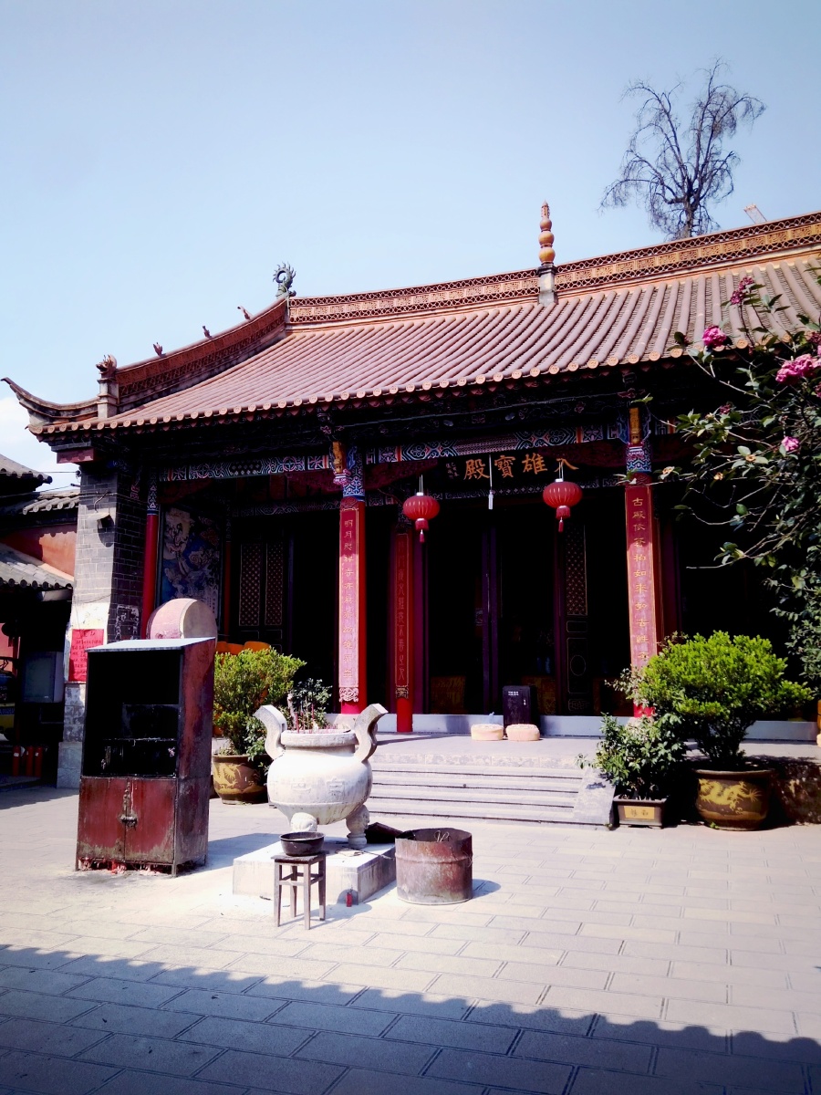 主题昆明行盘龙区白邑寺摄影赵谢荣