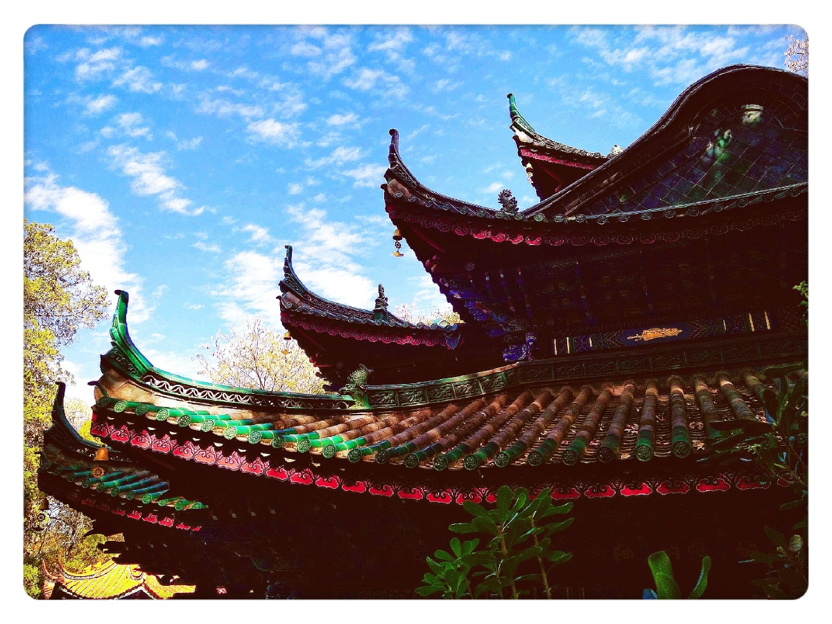 主题楼角摄影赵谢荣