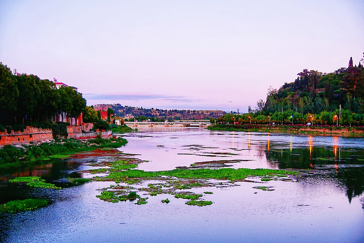 主题滇池出水口昆明海口夏天之美二十四摄影赵谢荣