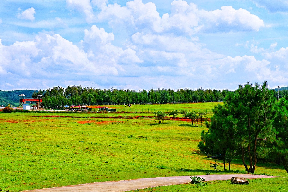 主题:【云南寻甸——北大营草场景色美(一)】摄影