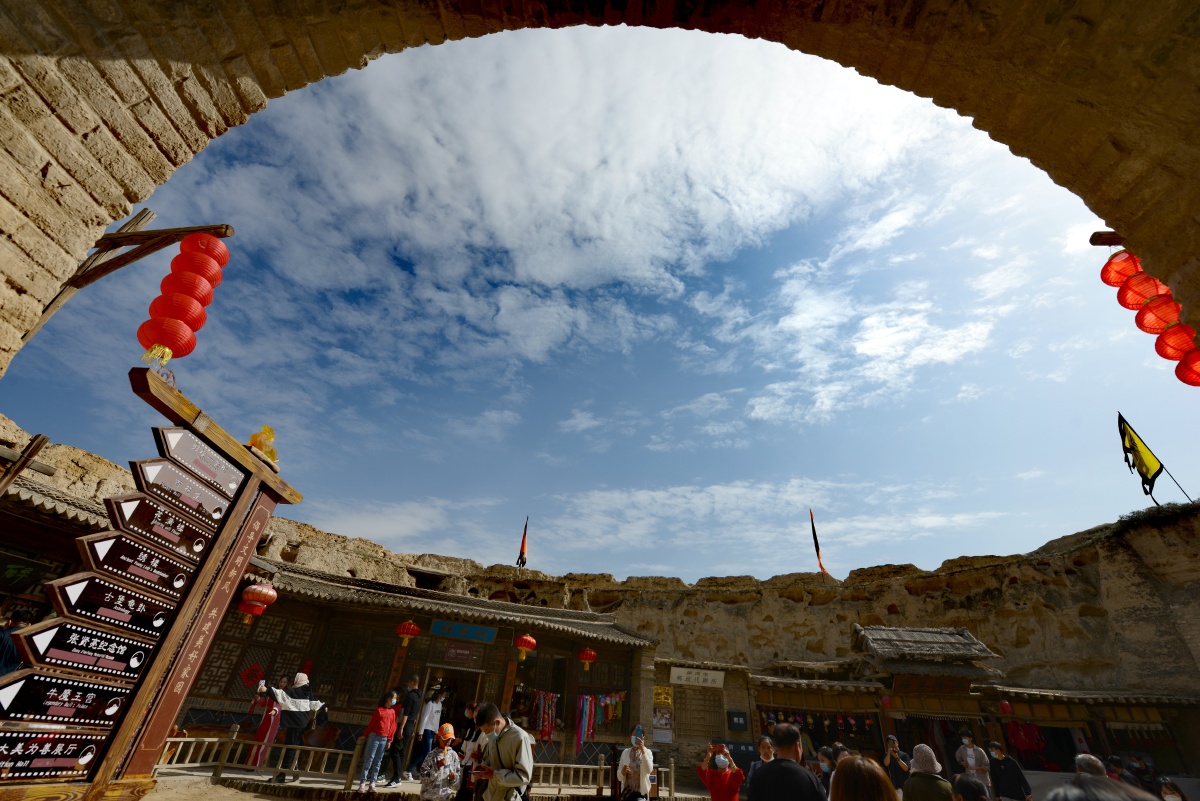 宁夏回族自治区银川西部影视城大话西游拍摄地旅行打卡地