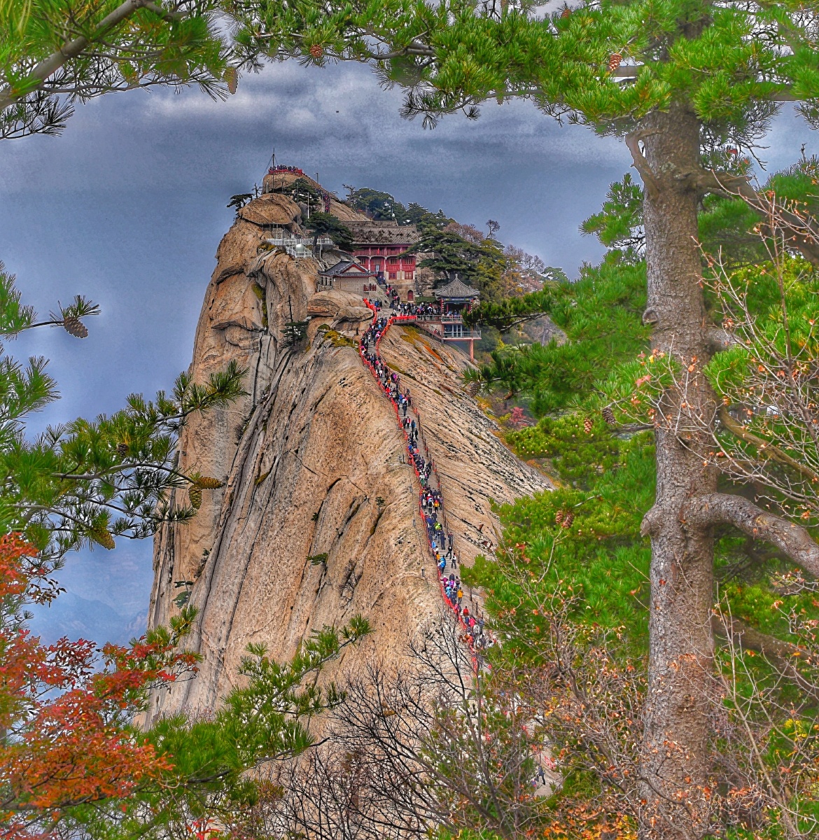 华山- 雾里看花5 - 图虫网 - 优质摄影师交流社区