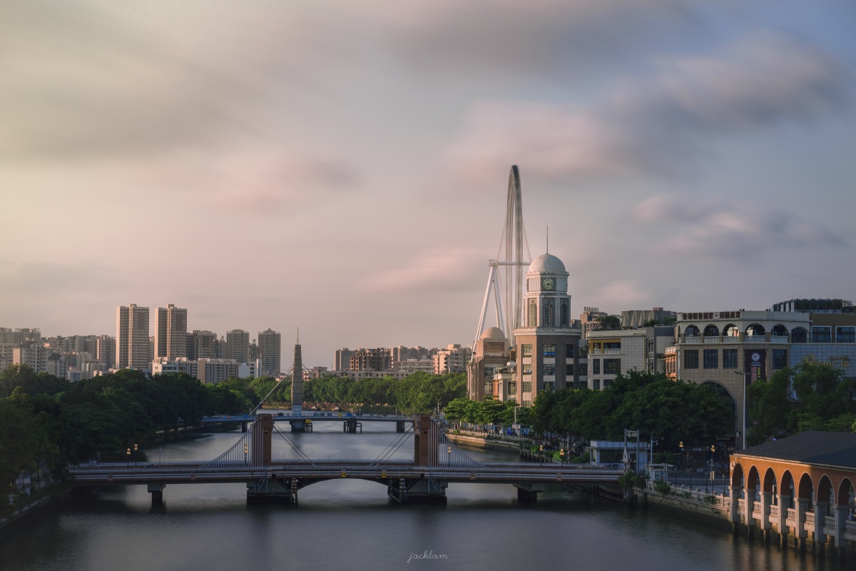 是小城市中山人的母亲河岐江河