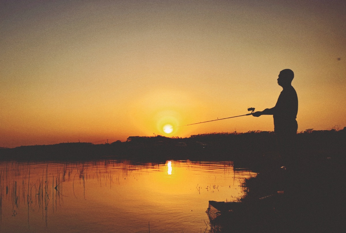 垂钓黄昏