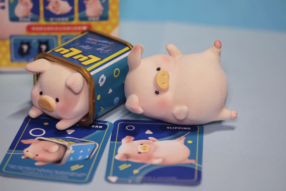 拆盲盒lulu猪经典系列2我也是抽到隐藏款的人啦