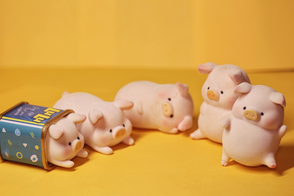 拆盲盒lulu猪经典系列2我也是抽到隐藏款的人啦