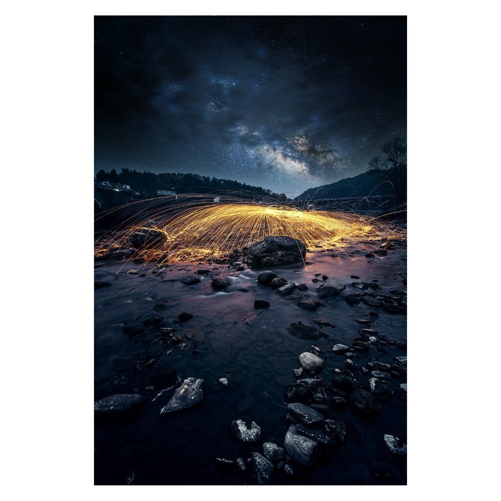 星空下的舞动