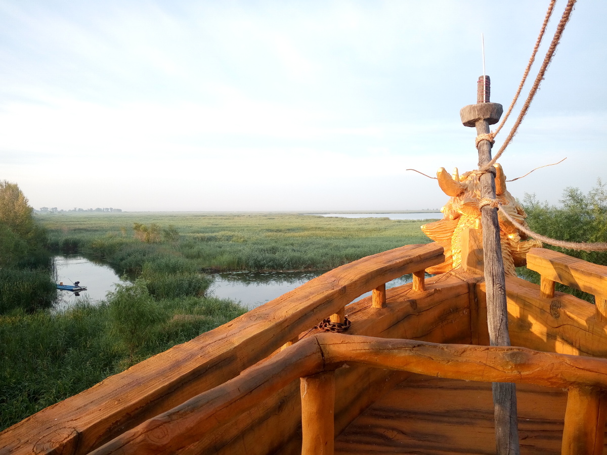 林甸鹤鸣湖美景