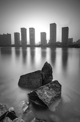 橘子洲日出