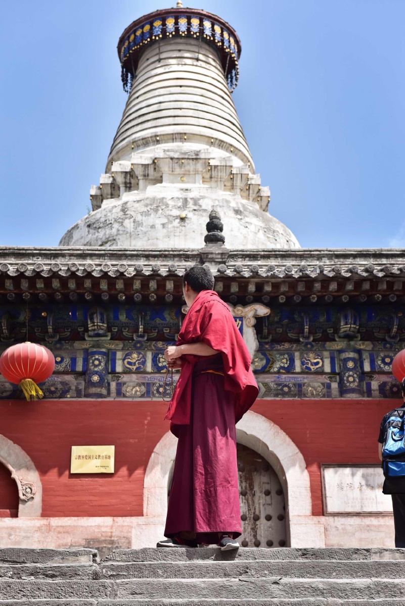 五台山拜佛
