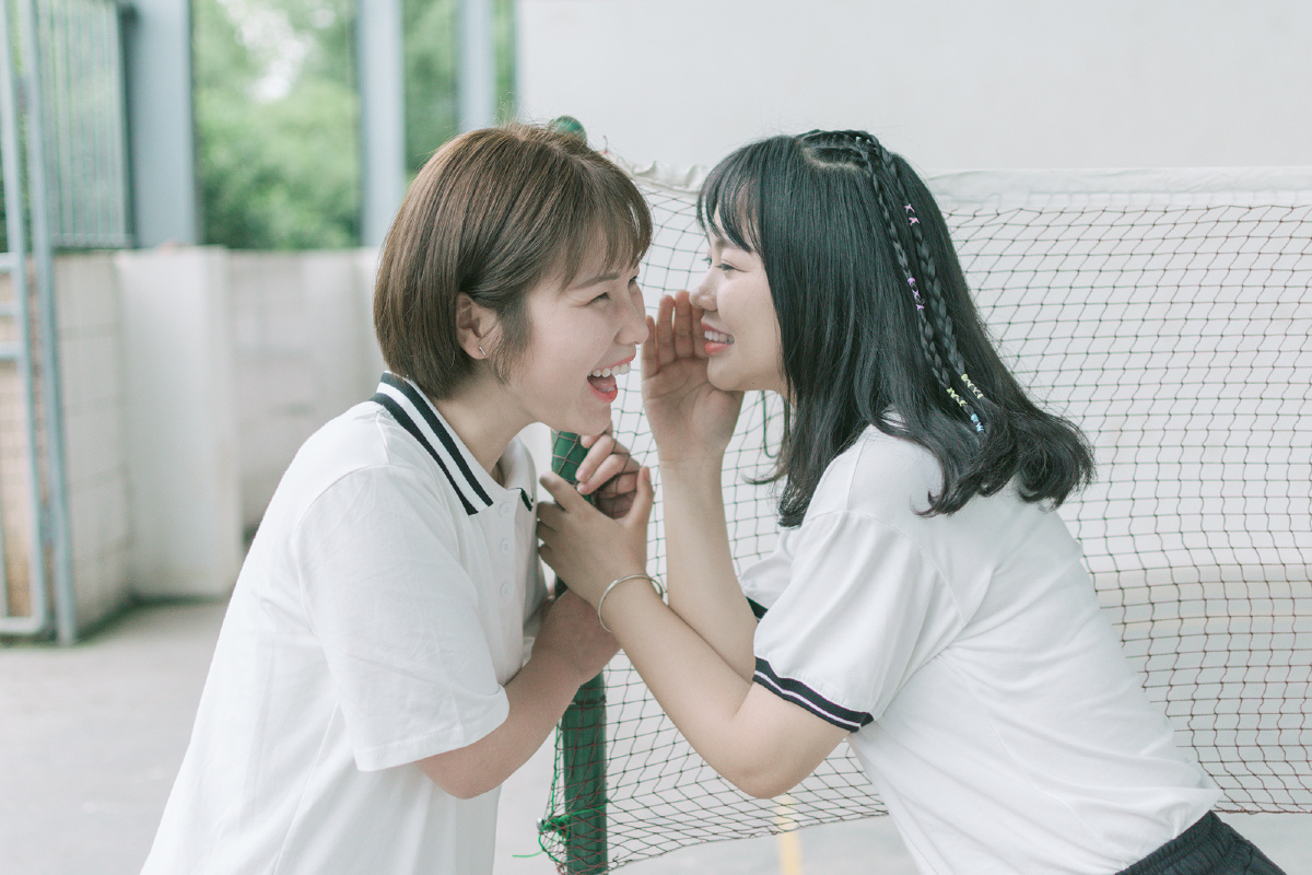 日系写真 闺蜜写真 小清新 人像 校园 毕业季 夏天