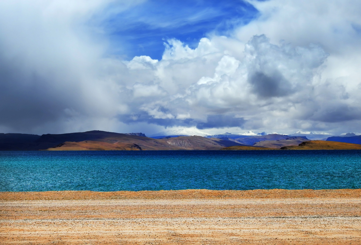 西藏第一大湖色林错风光